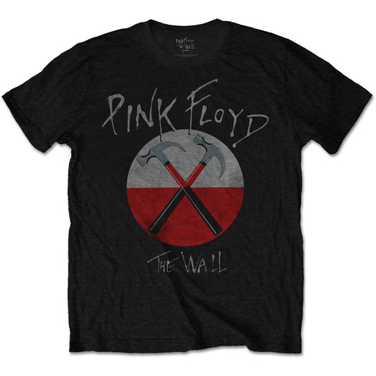 Pink Floyd T-Shirt: The Wall Hammers Logo