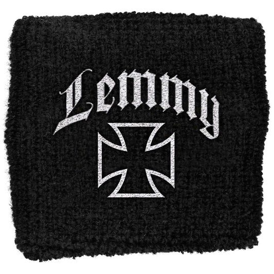 Lemmy Fabric Wristband: Iron Cross