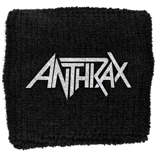 Anthrax Fabric Wristband: Logo