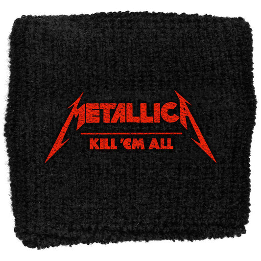 Metallica Fabric Wristband: Kick 'Em All