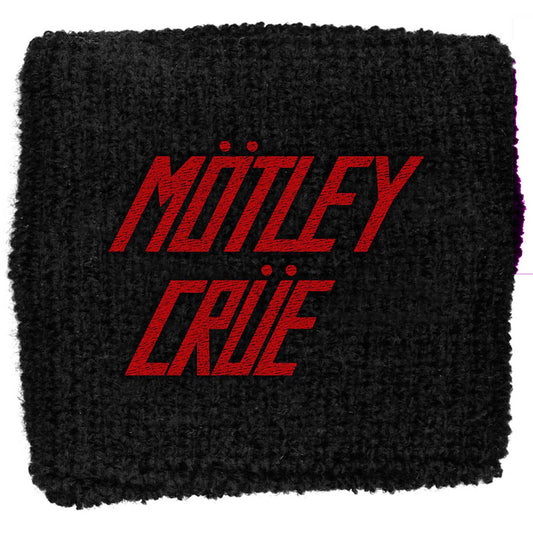 Motley Crue Fabric Wristband: Logo