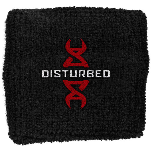 Disturbed Fabric Wristband: Reddna