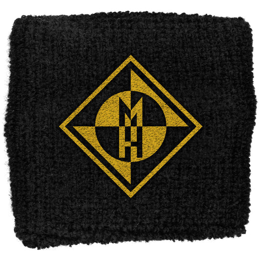 Machine Head Fabric Wristband: Diamond Logo