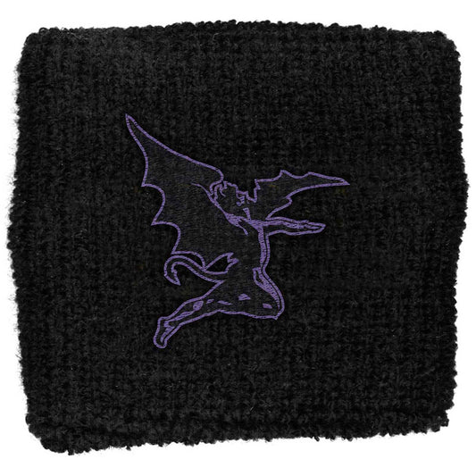 Black Sabbath Fabric Wristband: Purple Devil