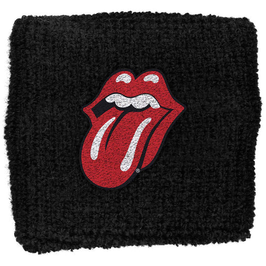 The Rolling Stones Fabric Wristband: Tongue