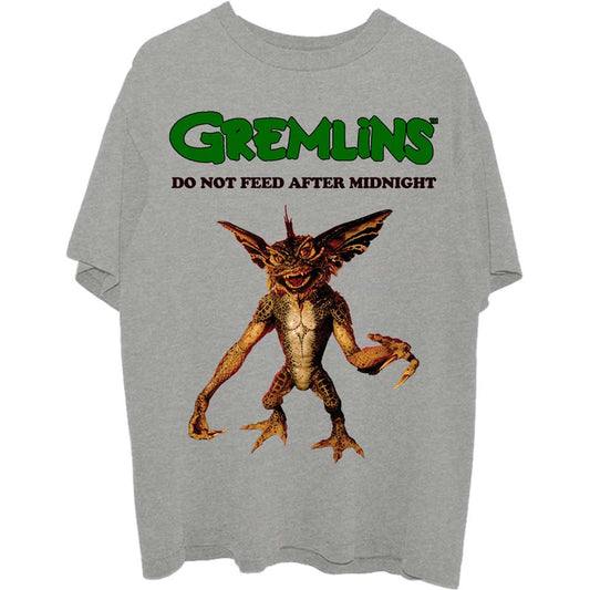 Warner Bros T-Shirt: Gremlins Stripe Do Not Feed