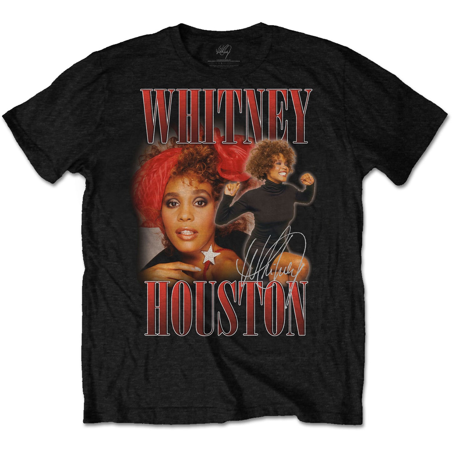 Whitney Houston T-Shirt: 90s Homage