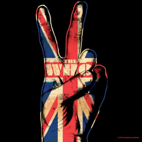 The Who Coaster: Peace Fingers