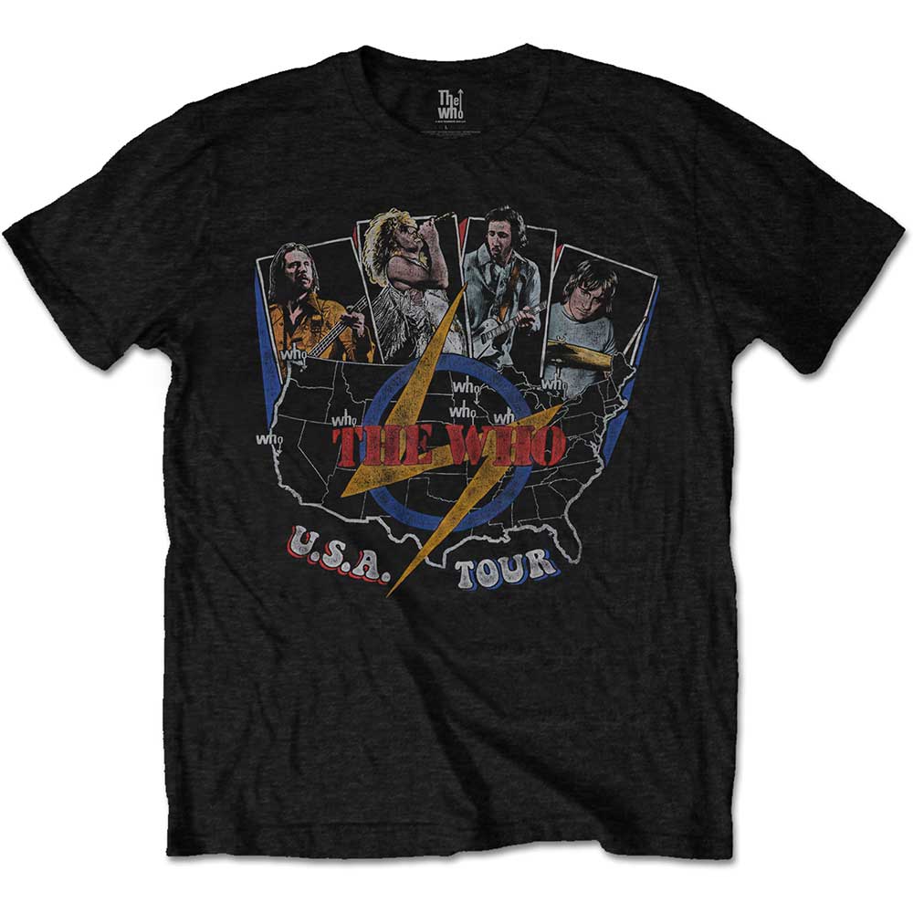 The Who T-Shirt: USA Tour Vintage