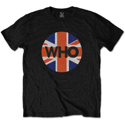 The Who T-Shirt: Union Jack Circle