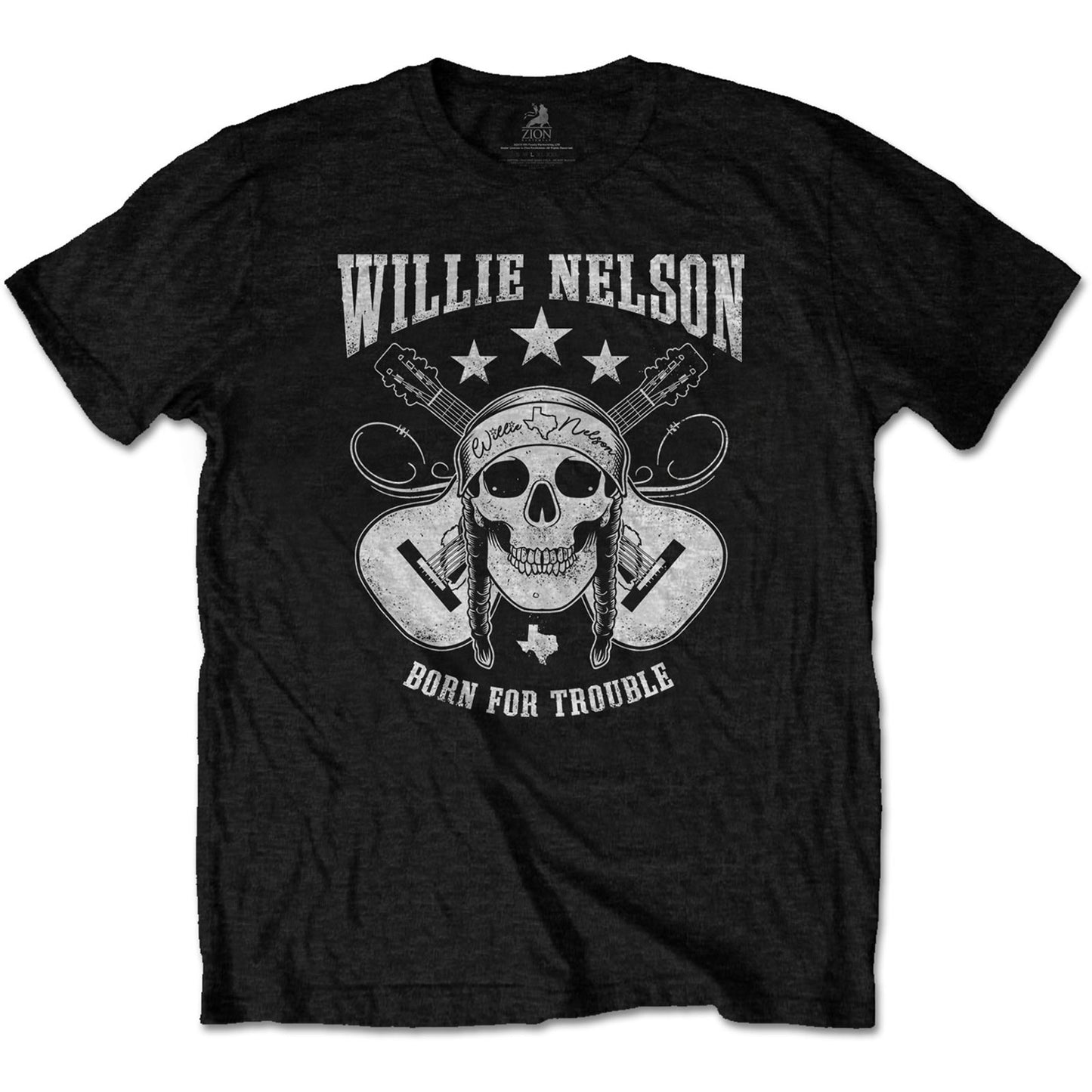 Willie Nelson T-Shirt: Skull