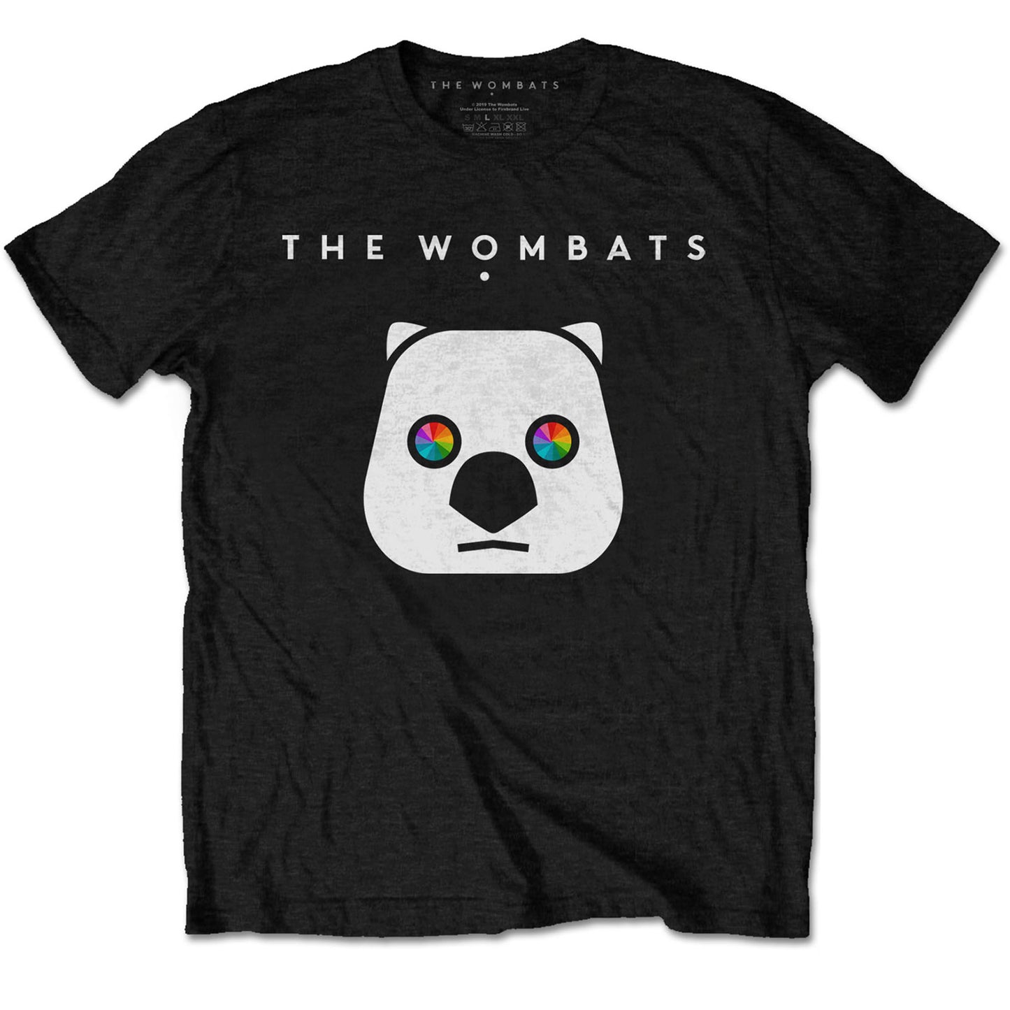 The Wombats T-Shirt: Rainbow Eyes