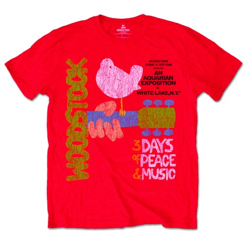 Woodstock T-Shirt: Classic Vintage Poster