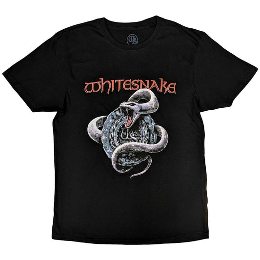 Whitesnake T-Shirt: Silver Snake