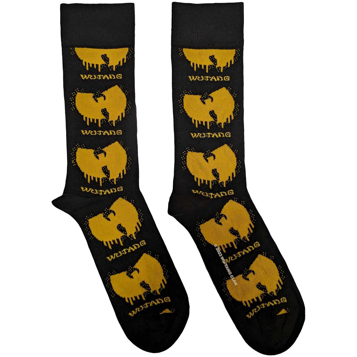 Wu-Tang Clan Socks: Dripping Logo