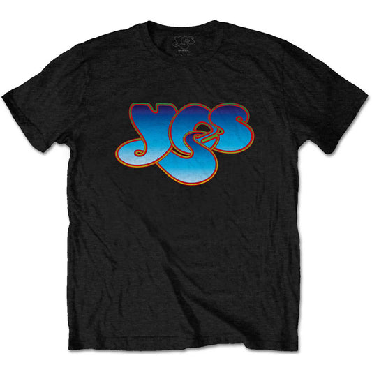 Yes T-Shirt: Classic Blue Logo