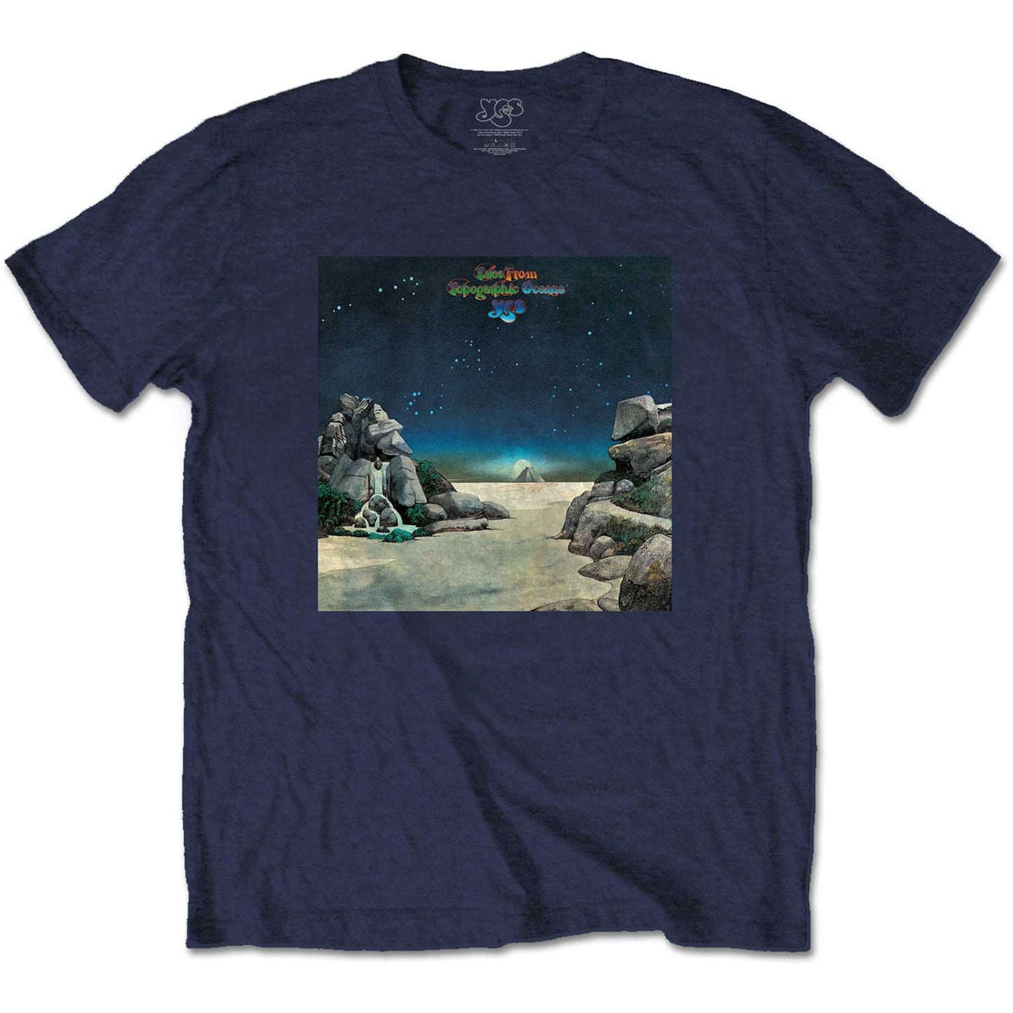 Yes T-Shirt: Topographic Oceans