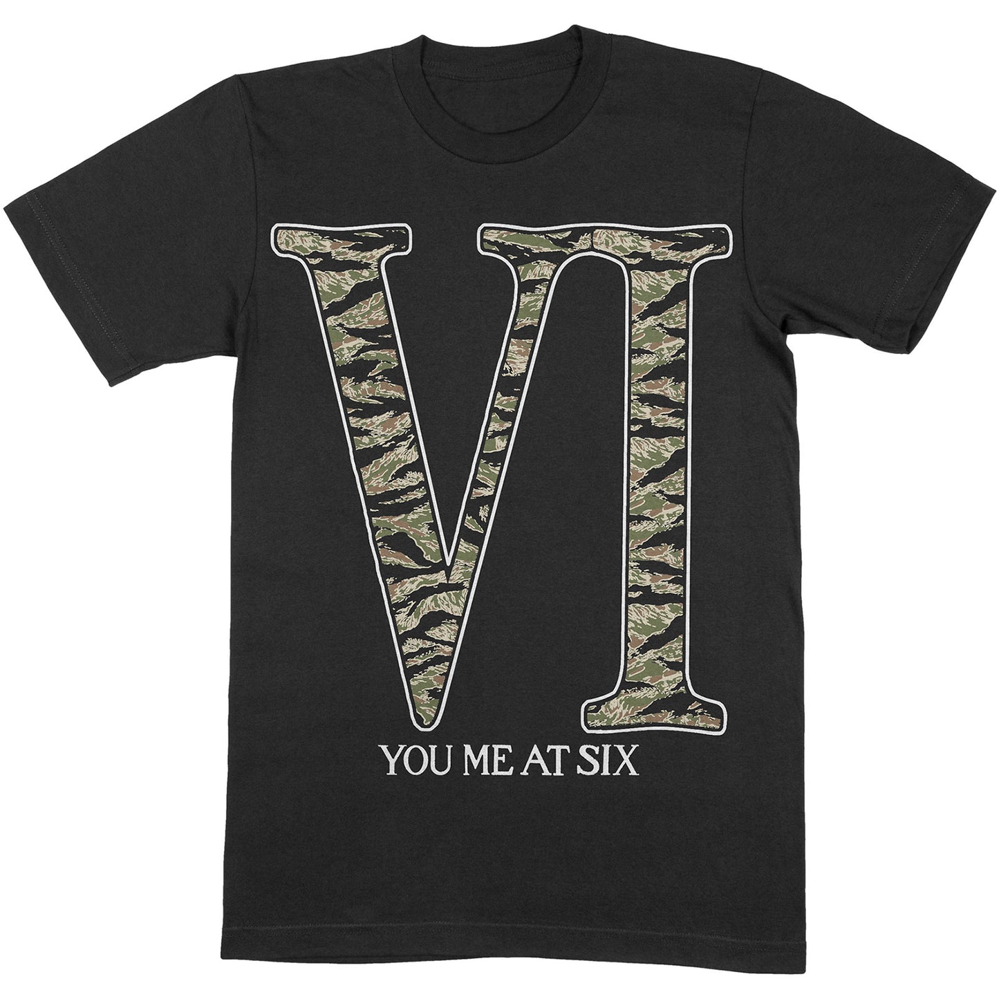 You Me At Six T-Shirt: Camo VI