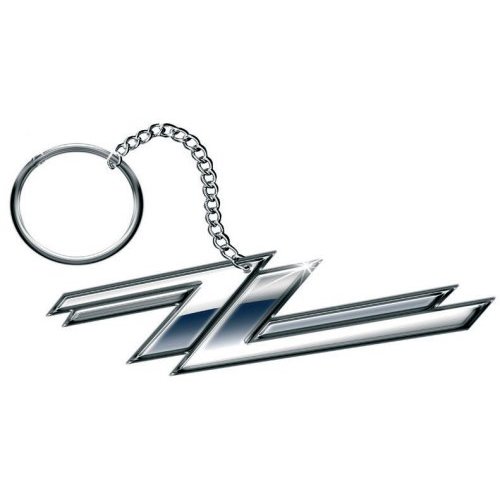 ZZ Top Keychain: Twin Zees Logo
